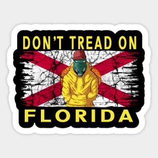 Dont tread on florida Sticker